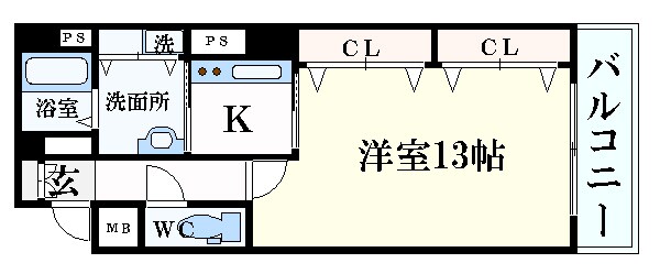 TOUKAKUINの物件間取画像