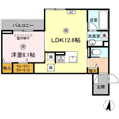 ファミールＭＮＫの物件間取画像