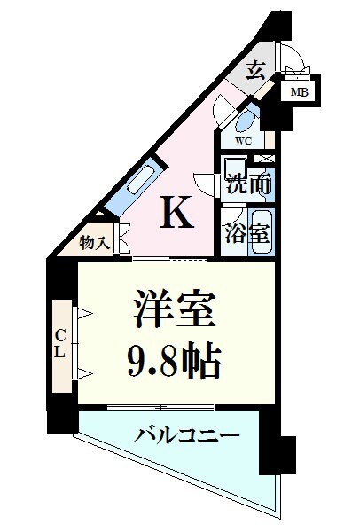 T-2FLATの物件間取画像