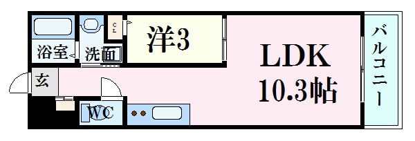 SA05の物件間取画像