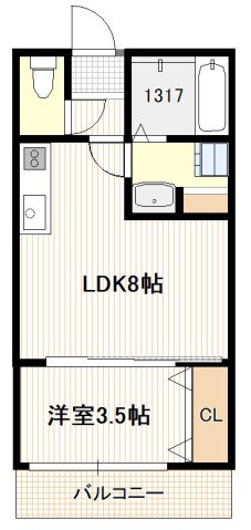 ドラム王国の物件間取画像