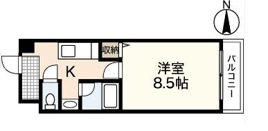 ハイツリリアンの物件間取画像