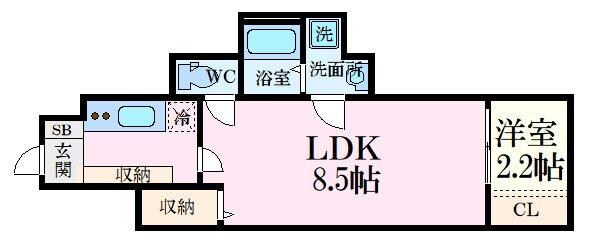 M Terrace藤垂園　壱番館の物件間取画像