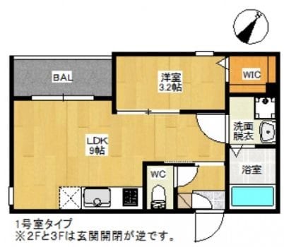 REGALEST K.H草津南の物件間取画像