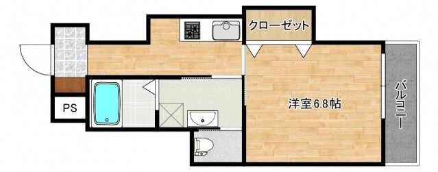 RIDERE光南の物件間取画像