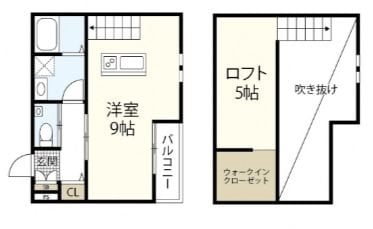 ８７ｇ　Ｋ－Ｂｒａｎｄ’ｊｒ　草津浜町の物件間取画像