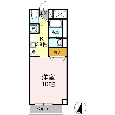 シャルマンホームズの物件間取画像