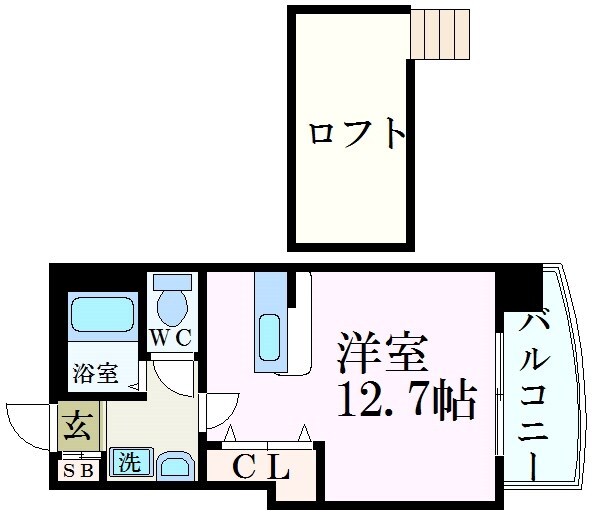 L’Dolce（ル・ドルチェ）の物件間取画像