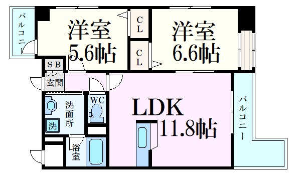 Tビルガイアの物件間取画像