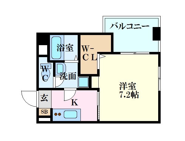 LE DOME東蟹屋の物件間取画像