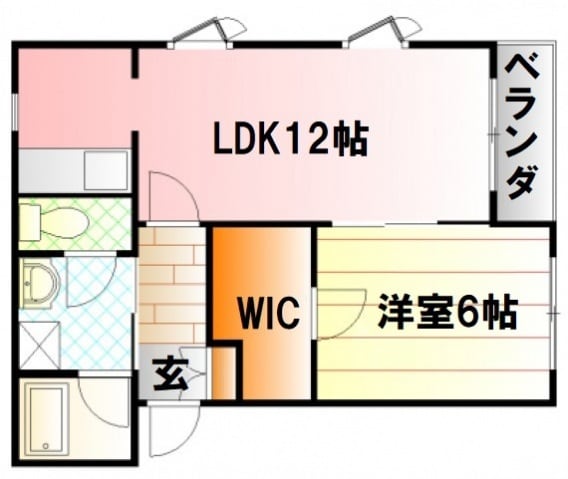 エクセルA館の物件間取画像