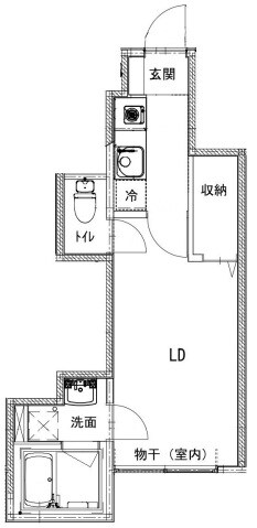 リバーノース大宮の物件間取画像