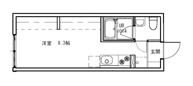 ルシェルメゾン牛田早稲田の物件間取画像