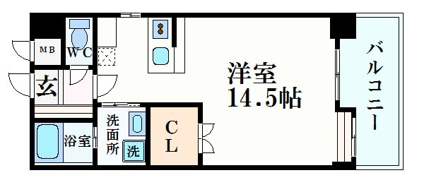 シティハイツ宇品の物件間取画像