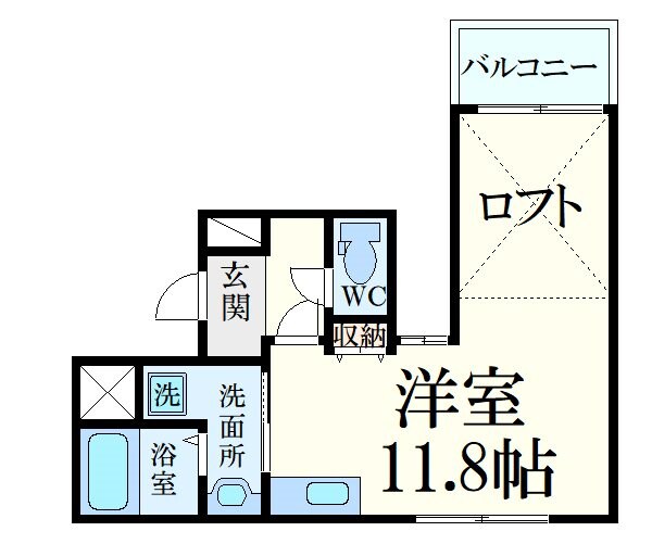 ファミーリエ昭和町の物件間取画像