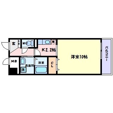 向洋駅 徒歩27分 1階の物件間取画像