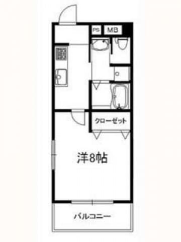 白島駅 徒歩7分 2階の物件間取画像