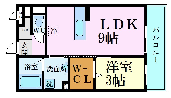 エクセル新見IIの物件間取画像