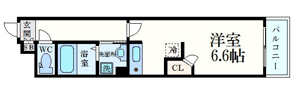 D.siel広島駅前の物件間取画像