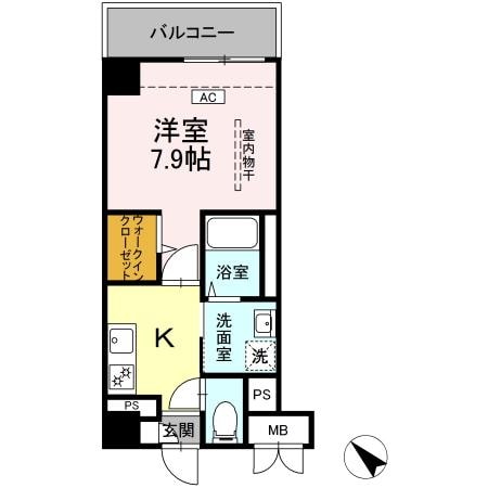 ヴィラ　ひまわりの物件間取画像