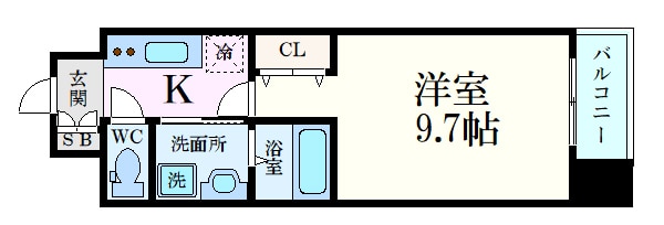 ルピナス五日市中央の物件間取画像