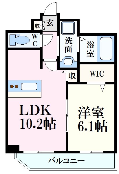 横川駅 徒歩5分 5階の物件間取画像