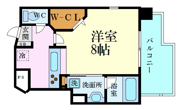 I・Reward観音町の物件間取画像