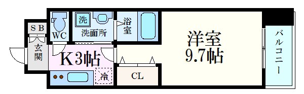 ルピナス五日市中央の物件間取画像