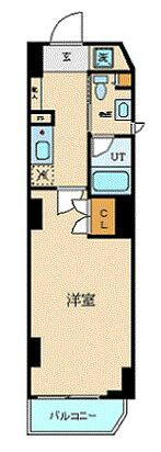 横浜駅 徒歩5分 4階の物件間取画像