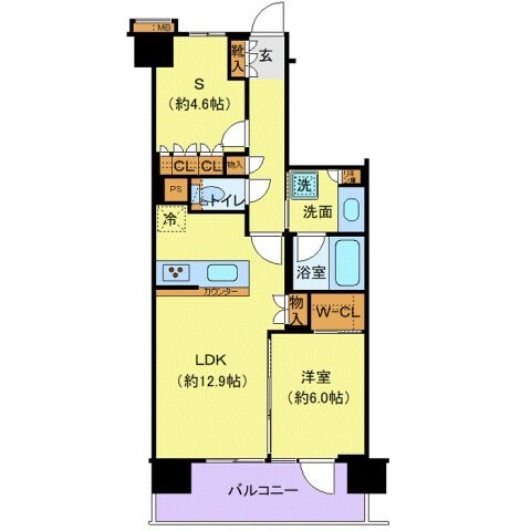 プレサンスロジェ西葛西の物件間取画像