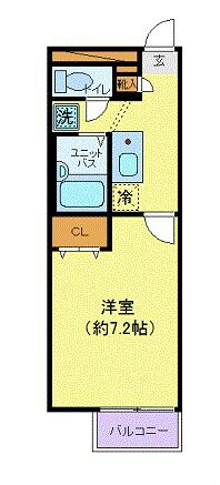 アムール　エチゴの物件間取画像