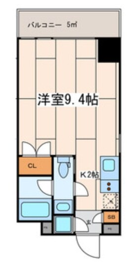 川崎駅 徒歩10分 7階の物件間取画像