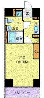 平塚駅 徒歩5分 5階の物件間取画像