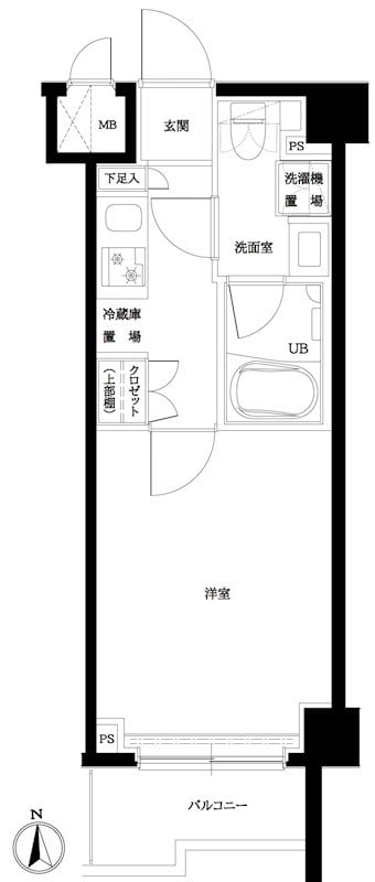 ルーブル横濱吉野町の物件間取画像