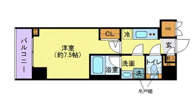 フェニックス市谷本村町の物件間取画像