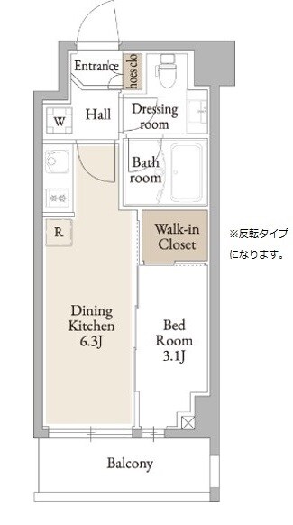 ジオエント横浜の物件間取画像