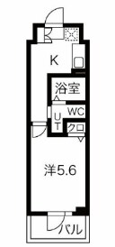 LEXE横浜阪東橋Ⅱの物件間取画像