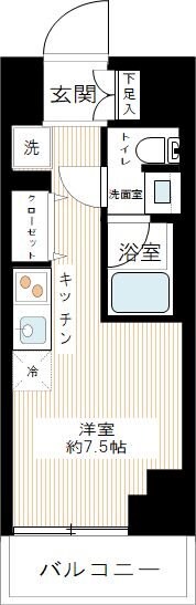 石川町駅 徒歩2分 3階の物件間取画像