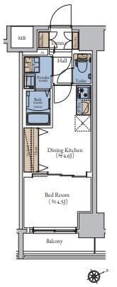 大森駅 徒歩6分 4階の物件間取画像