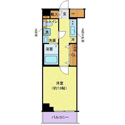 クレヴィスタ豊洲ベイサイドⅡの物件間取画像