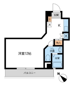 ＪＭＦレジデンス新横浜　旧RJRプレシア新横浜の物件間取画像