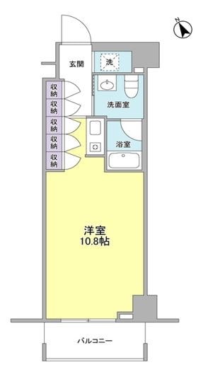 白楽駅 徒歩5分 3階の物件間取画像