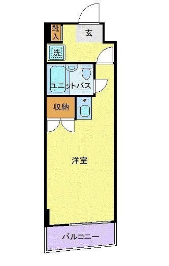 トゥールモンド新横浜の物件間取画像