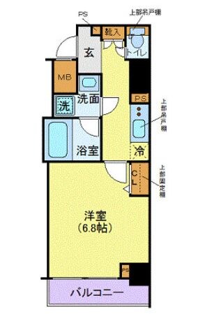 アイル　イマージュ　錦糸町の物件間取画像