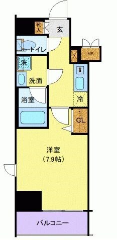 アンベリール西川口の物件間取画像