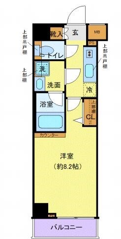 高田馬場駅 徒歩9分 3階の物件間取画像