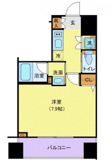 メイクスデザイン新宿の物件間取画像