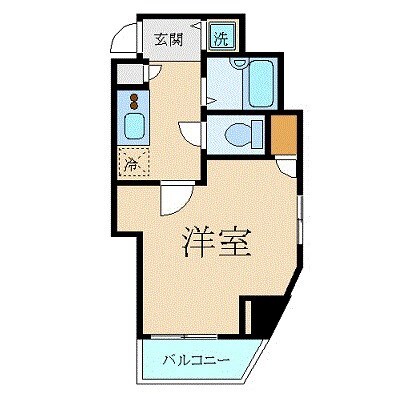 スカイコート後楽園第5の物件間取画像