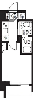 新横浜駅 徒歩8分 9階の物件間取画像