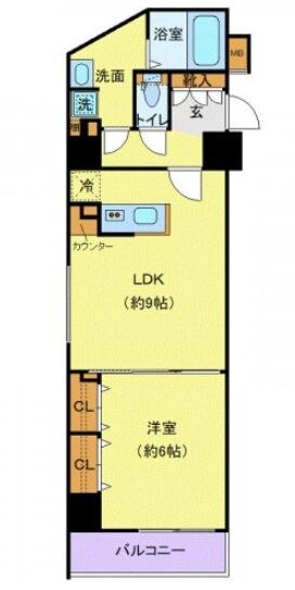 プレール・ドゥーク東向島の物件間取画像